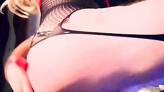 Anal Masturbation of a Bootyful Bitch, Sucking Her Nipples