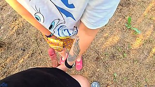 Step Mom Helps Son Cum Quick After Catching Him Jerking Off