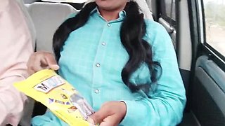 Telugu Step Daughter Dirty Talk in Car Sex Video