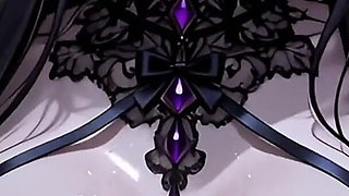 Ai Hentai - Dark Gothic Babe Solo Show Teasing, Stripping NSFW
