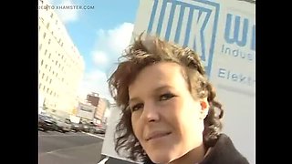 Amazing Blowjob in Parking Lot - MILF Sucks Cock POV