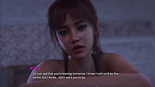 Cheating GF Fucked While BF Outside of Door - the Beach House - E07