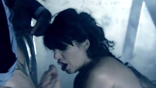 Inked Bbae From France Got Big Load of Cum on Her Pussy