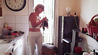 Karina Kitchen Turns X-rated - She Wanted More Than Clean Dishes - Full Video