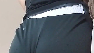 With My Neighbor in Rich Mini Shorts