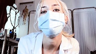 Blonde teen Sierras first erotic masturbation video