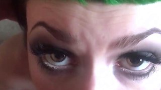 Sexy Teen Brunette Chick Handjobs POV