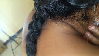 Housewife threesome fucking