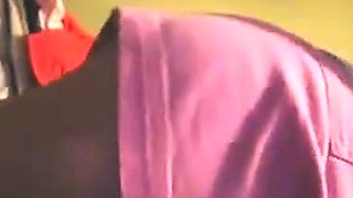 Webcam girl teases with white panties