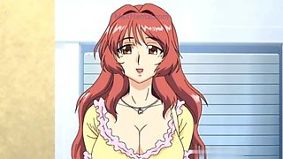 Fingering her Hairy Pussy (Hentai)