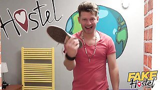 Funny Georgie Lyall and Frida Sante - doggystyle movie - Fake Hostel