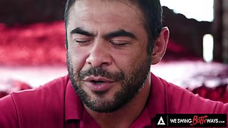 WE SWING BOTH WAYS - Take A Ride On The Bi Train With The Gorgeous Aria Banks