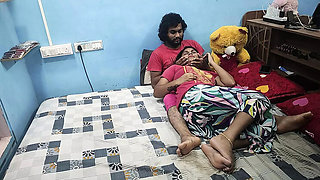 Vaishnavy & Sharun Raj Hot Indian Couple Live Uncut Bedroom Sex - Homemade Fuck