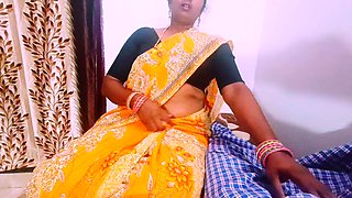 Indian Stepmom and Stepson Telugu Dirty Talks
