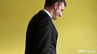 British Mature Takes Hardcore Drilling Action