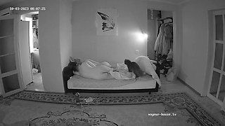 Innocent looking amateur teen brunette with