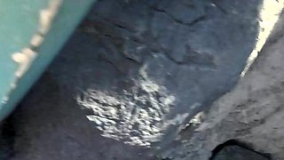 Hitch hiking teen outdoor public fuck in this hd video