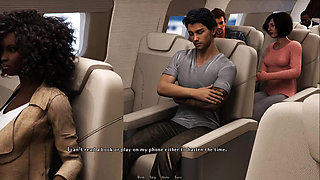 Me and a sexy girl on a plane-Ep1