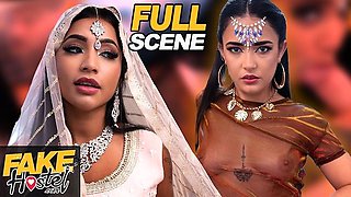 Charming Michael Fly and Yasmina Khan - big tits smut - Fake Hostel