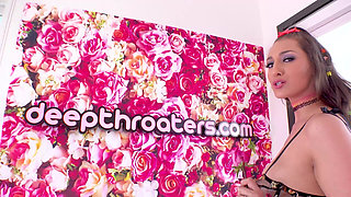 All the Way Down Deepthroaters Volume 45 & Volume 46 for Members Only! - 6 to the Balls Deepthroat Blowjobs