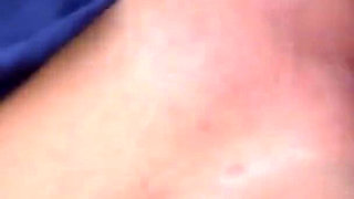 Hot outdoor fuck with nanny and one huge cock