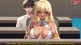 Sex Lesson - Day 3, BDSM Spank & Slave Lesson