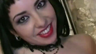 Emo slut with big boobs fucked hard