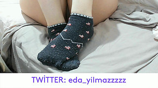 Foot- Foot Fetish- Turkish Foot- Turkish Foot Fetish- Socks- Short Socks- Turkish Porn- Turkish MILF- Turkish Owner