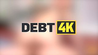 Debt-hungry Russian blonde Erica Mori uses tight holes in hot threesome with Christiane & Andrew