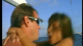 Tan Lined Beauty Fucked in Both Holes and Facialized by a Massive Cock