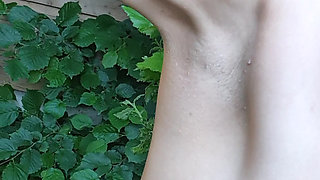 Tied to the cross whipped nipples