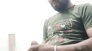Indian uncle take masterbation after show penis neighbour uncle