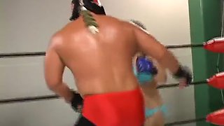 Japanese mixed wrestling 1