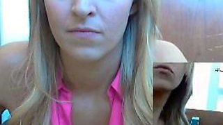 Blonde teen Sierras first erotic masturbation video