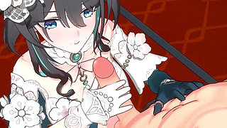 Honkai Star Rail - Ruan Mei X Caelus Passionate Sex - 3D Hentai Animation