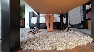 Slave Ignore Video - Look at My Feet While