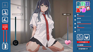 Hentai Game - Oshi No Ko -  Lewd College Students Akane and Kana Hentai Gameplay