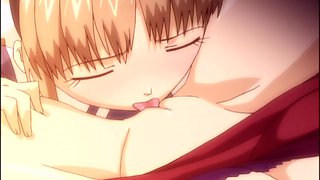 Busty babes in steamy hentai action
