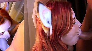 MV Sweetie.Fox Cute.Fox.Sucks.Big.Dick...Cum.On.Face