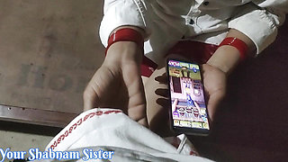 Elder stepbrother tries to insert his penis in the virgin pussy of his younger stepsister, Part 1, clear audio