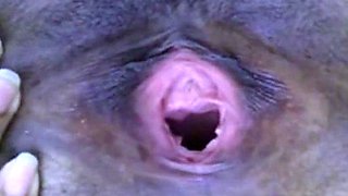 Black Girl Masturbates on Webcam