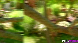 Sunshine Masturbation - Voluptuous Blonde Fingers Her Box