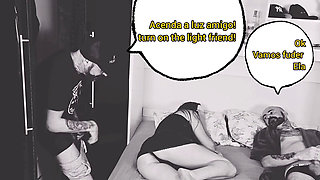 Erotic Stories Cuckold Fetish - a Wife Rests Blindfolded While the Cuckold's Friend Is Inside the Wardrobe