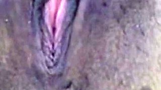 Black Girl Masturbates on Webcam