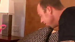 Now she's an adult and teen Christy West a slut with shaved pussy and tattooed skin wants a big dick in her pussy