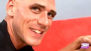 Horny Blonde MILF Brooke Haven Gets Covered in Cum in Red Bikini