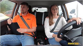 She Offers Me Her Perfect Tits To Give Her A Driving Test Pass With Stacy Cruz And Kristof Cale