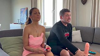 Anal Victory: I Win the Game, I Get My Wife's Tight Ass