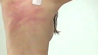 Katie Gold bare back whip
