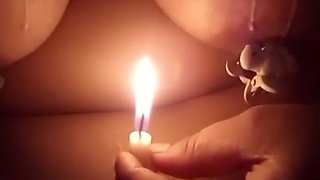 Desi Bhabhi Puts Brush In Her Ass For The First Time